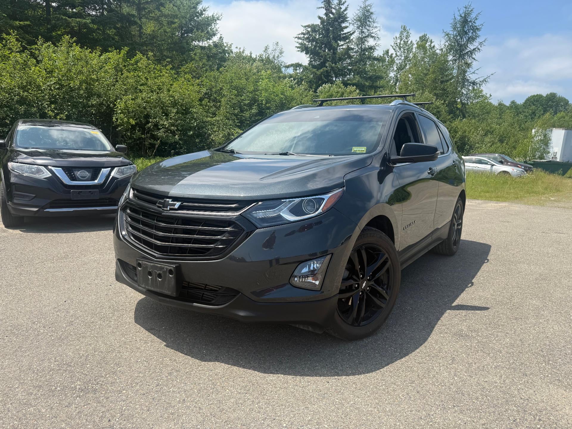 2020 Chevrolet Equinox FWD LT 1.5L Turbo in Nightfall Gray Metallic — front three-quarter view