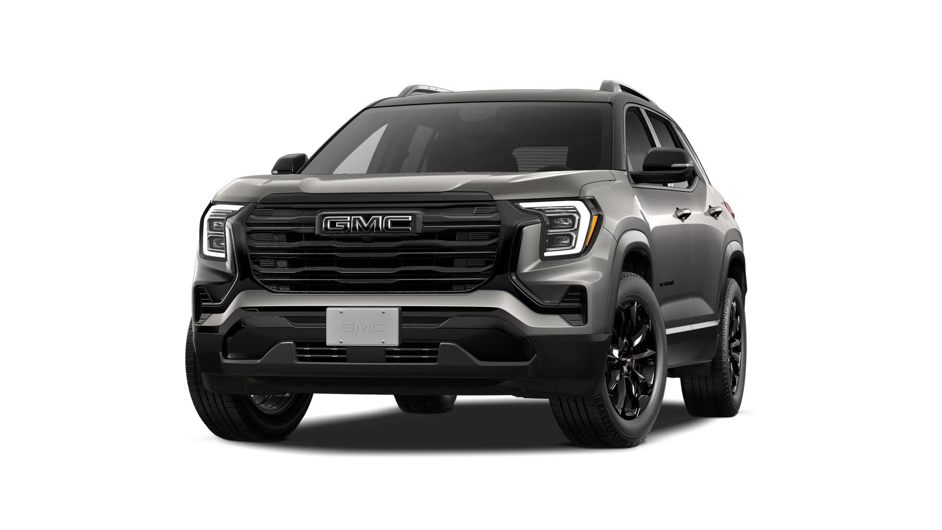 2027 GMC Terrain AWD Elevation in Sterling Metallic — front three-quarter view